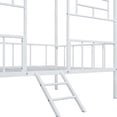thumbnail image 5 of Furniture of America Trusten Kids House Design White Twin Loft Bed, 5 of 6