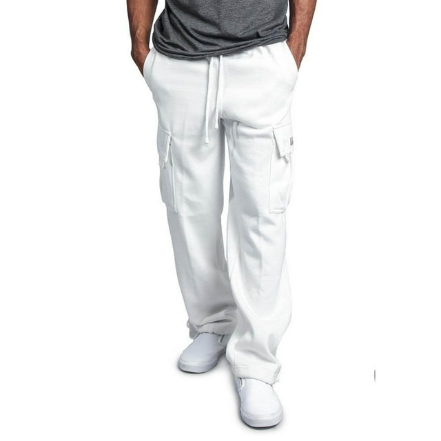 JYYYBF Men's Urban Straight Leg Jogger Heavy Weight Fleece with Multi