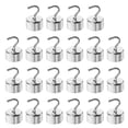 thumbnail image 2 of KAKOWELY hook weight 50pcs 5g Precision Slotted Weights with Hanger Metal Hook Weights Set Mass Educational Lab Equipment for Science Labs Physics Experiments, 2 of 4