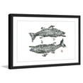 thumbnail image 3 of "Sea Bass" Framed Painting Print, 3 of 5