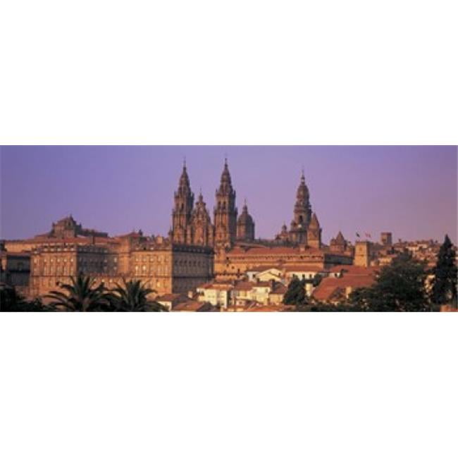 Panoramic Images PPI91586L Cathedral in a cityscape Santiago De Compostela  La Coruna Galicia Spain Poster Print by Panoramic Images - 36 x 12 |  Walmart Canada
