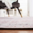 thumbnail image 4 of SAFAVIEH Tucson Stacy Traditional Machine Washable Runner, 2'6" x 8', Rust/Sage, 4 of 8