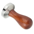 thumbnail image 2 of 53mm Coffee Tamper with Wooden Handle Stainless Steel Coffee Powder Hammer for Restaurant, 2 of 7