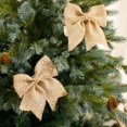 thumbnail image 4 of Puntoco Lazo de Navidad Decoración de lazo de Navidad Decoración colgante para árbol de Navidad Liquidación de adornos de decoración interior y exterior en Navidad, 4 of 6