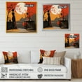 thumbnail image 4 of Designart "African Woman'S Poetic Reflections" African American Art Floater Framed Wall Art Living Room, 4 of 5