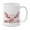 Baby Pig With Feets Out, variant on WIRESTER 11 Oz Ceramic Tea Cup Coffee Mug, Black Spot Cow