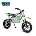 thumbnail image 5 of SYX MOTO KBE 500W 36V Electric Beginner Kids Mini Dirt Bike, 1 Seat, Green/Grey, 5 of 9