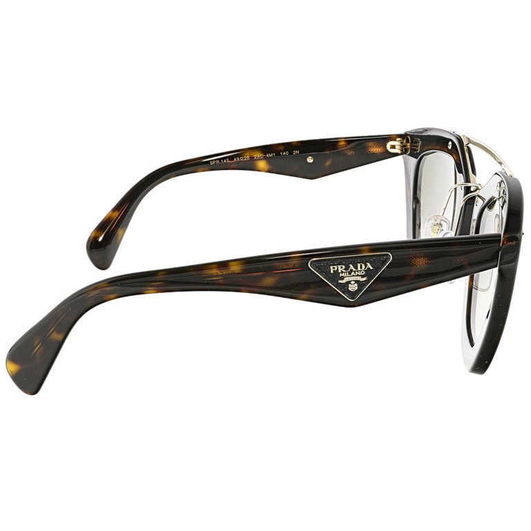 Prada SPR 14S 2AU-4M1 - Havana-Green Gradient 49-26-140 mm  display picture 3