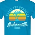 thumbnail image 4 of Inktastic Summer Enjoy the Sunshine Jacksonville Florida in Blue T-Shirt, 4 of 5