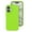 Green, variant on Silicone Case with Soft Microfiber Lining for iPhone 16 with Tempered Glass Screen Protector - Hot Pink