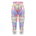thumbnail image 2 of iiniim Girls Boys Glitter Sequins Hip Hop Jazz Street Modern Solo Dance Harem Pants Sweatpants Performance Trousers, 2 of 7