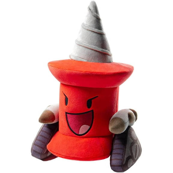 BFDI Mech Pin Plush Toys, 9.8 Inch Cute Mech Pin Stuffed Animals, Collectible Red Pillow Decorations Plushies Soft Toys, Perfect Birthday Gift for Game Fans, Cute Stuffed Plushies Doll