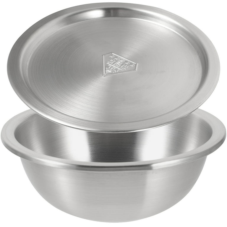 Stainless Steel Bowl With Lid 1 Set Stainless Steel Mixing Bowl Large  Mixing Bowl Kitchen Stainless Steel Soup Bowl with Lid