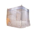 thumbnail image 2 of CREATITOY 1 Pc Princess Canopy Mosquito Net - 47.2x78.7x78.7In 3-Door Thick Double Bed Curtain, 2 of 6