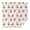White Cow Strawberry, variant on Pink Cow Sweet Pattern Square Tablecloth,Waterproof Square Table Cover,Wipeable Spillproof Washable Table Cover for Home Kitchen Party Decor 42"X42"(107x107cm)