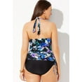 thumbnail image 2 of Swimsuits for All Adrift Underwire Adjustable Tankini Set, 2 of 6