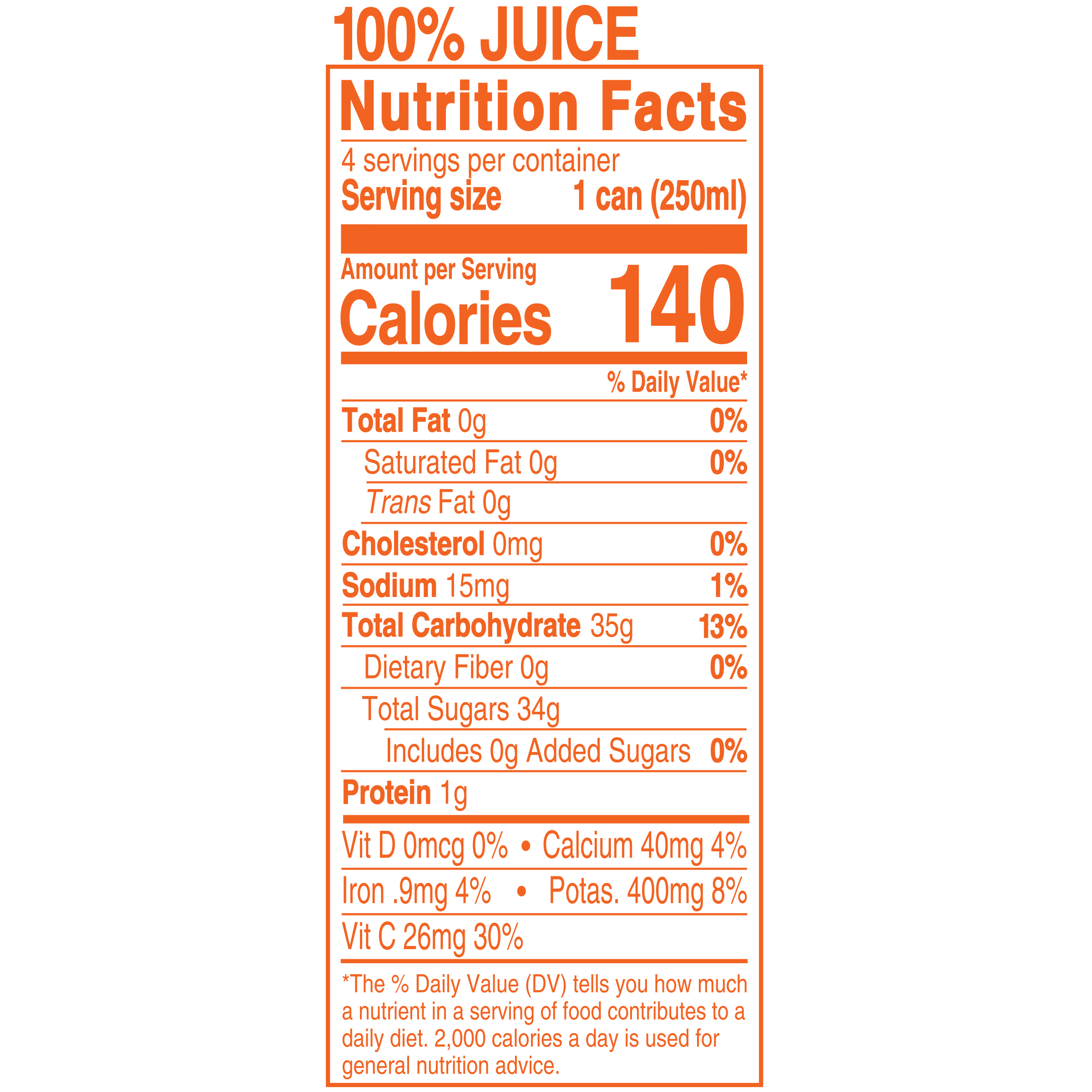 Dole Jaya 100% Pineapple & Mango Juice, Tropical Juice Drink, 8.4 Oz Cans, 4 Ct - image 4 of 6