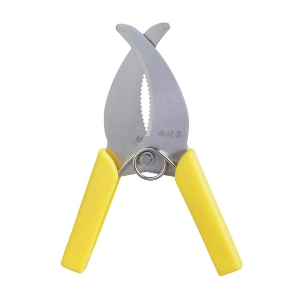 COOLHOOD Precise Garden Pruning Shears Gardening Scissors With Yellow Handle Suitable For Effortlessly Floral Tree Trimming Tasks