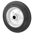 thumbnail image 2 of Heavy Duty Solid Rubber Swivel Caster Wheel 2pcs Industrial Silent Easy Move Replacement for Carts, 2 of 8