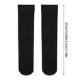 thumbnail image 3 of Compression Socks for Women & Men - Lined Thermal Crew House Socks, Non- Thick Sole Soft Skin-Friendly, Socks for Cold Winter Indoor Comfort, 3 of 7