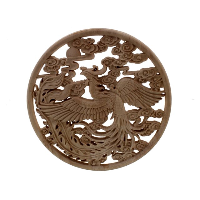 Decoración de tallado Maison Wood Applique Muebles Muebles Armario Marco de puerta de madera Empresa de la esquina for la decoración del hogar de la vendimia