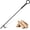 Manganese Steel, variant on CKLT 40in Fire Poker for Fire Pit, Twisted Rope Design Fireplace Poker Heavy Duty Fire Pit Poker for Outdoor and Indoor