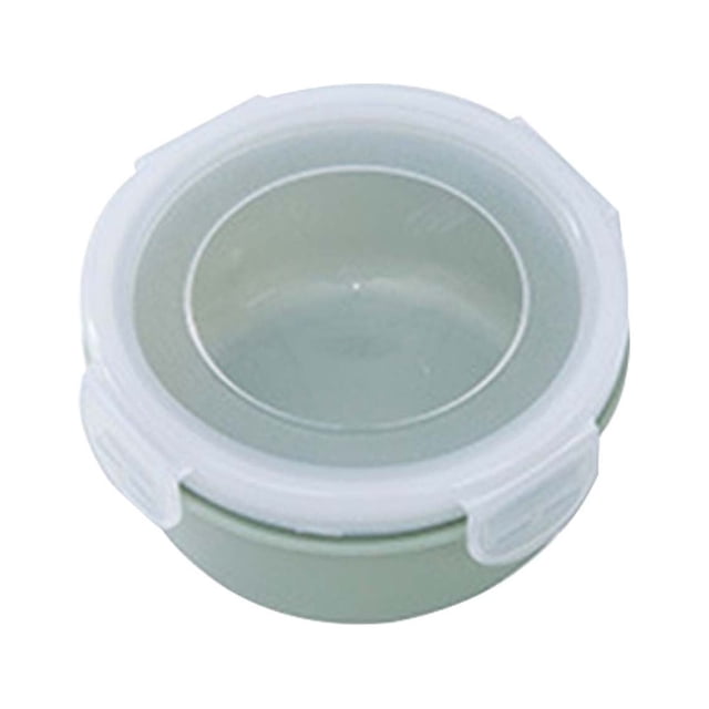 Petite Boîte de Rangement en Plastique pour Aliments Réfrigérateur Boîte de Rangement en Plastique Mini Boîte de Rangement Ronde Petite Boîte à Lunch
