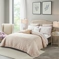 thumbnail image 3 of Home Soft Things 7 Piece Printed Microfiber Quilts Bedspread Set - Austin Geo - King (102" x 90"), 3 of 8