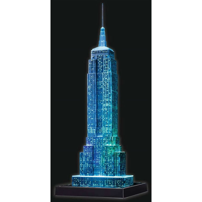 Ravensburger Empire State Building at Night 3D Jigsaw Puzzle
