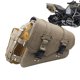 thumbnail image 3 of Bolsa lateral para motocicleta, bolsa de almacenamiento lateral para motocicleta, bolsa de herramientas lateral de cuero impermeable para motocicleta con soporte para botella, 3 of 5
