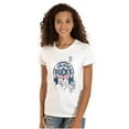 thumbnail image 3 of America Rocks Patriotic Headphones Womens Slim Fit Graphic Tee Brisco Brands X, 3 of 6