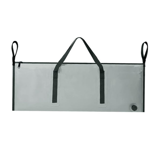 Bolsa de pesca con aislamiento, gruesa, para accesorios de pesca en el mar, para torneos de pesca. Gris