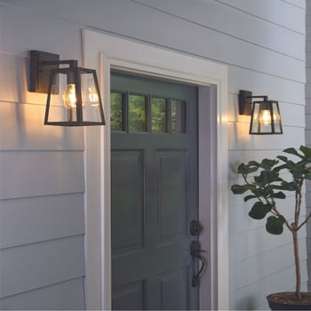 Better Homes & Gardens Outdoor Wall Sconce Bronze Finish No Bulb Included 1PK