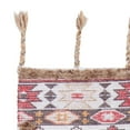thumbnail image 3 of SAFAVIEH Saffron Nima Geometric Wool Runner Rug, Taupe/Ivory, 2'3" x 8', 3 of 5