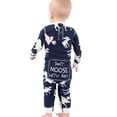 thumbnail image 2 of LazyOne Flapjacks, Matching Pajamas for the Dog, Baby & Kids, Teens, and Adults (Classic Moose Blue, 18 MO), 2 of 7