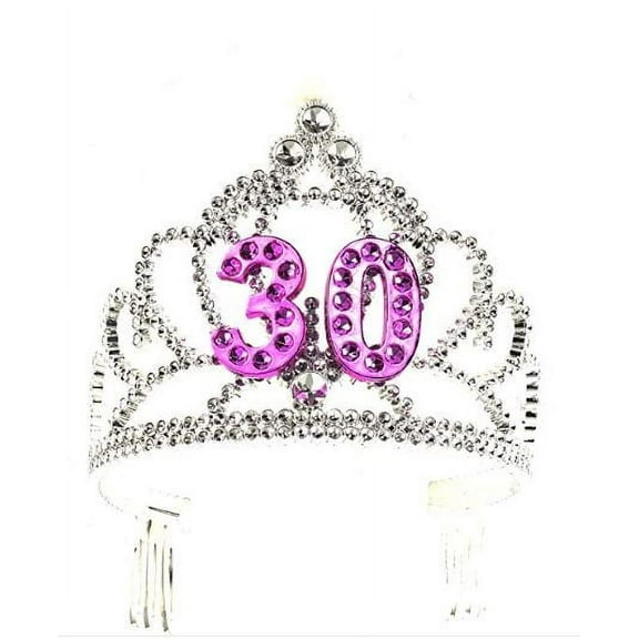 30th Birthday Princess Tiara Crown Party Princess Plastic Tiara