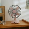thumbnail image 5 of Zeiwohndc USB/AA Battery Power Desk Fan 5.7inch Retro Oscillating Table Fan Powerful, 5 of 13