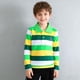 thumbnail image 5 of Blusa y camisa de manga larga con cuello vuelto para niños, blusa deportiva recreativa con estampado de rayas de verano para niños, blusa de manga larga con cuello vuelto para niños, parte superior de, 5 of 6