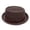 Coffee&02F0522, variant on Unisex Mesh Pork Pie Hat Lightweight Breathable Fedora Hat for Men Women Summer Travel Beach UPF 50+ Roll-Brim Sun Hat Gray 22.05-22.83"