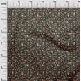 thumbnail image 3 of oneOone Polyester Spandex Dark Green Fabric Asian Suzani Sewing Craft Projects Fabric Prints By Yard 56 Inch Wide, 3 of 5