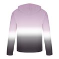 thumbnail image 4 of Sudadera para hombre Sudaderas de otoño Casual Sports Fitness Pullover Capucha Half-Zip Gradient Tie-Dye Print Odeerbi  ODB-5, 4 of 4