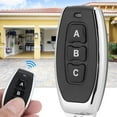 thumbnail image 2 of Three-Key Remote Control - Barrier Gate Electric Door Remote Control - Ev1527 Learning Code Handle Transmitter, Remote Key, Universal Wireless, Suitable for Electric Door Garage Door (1Pc), 2 of 5