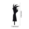 thumbnail image 3 of Uuiauoio Halloween Black Hands Yard Signs, Scary Hand Silhouette Lawn Sign with Stakes, Halloween Decorations for Outdoor Yard Lawn Garden, 3 of 6