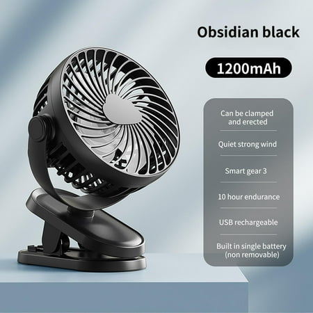 

USB Mini Wind Power Handheld Clip Fan Convenient And Ultra-quiet Fan High Quality Portable Student Cute Small Cool Ventilador
