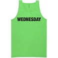 thumbnail image 1 of WEDNESDAY (worn on Monday) Neon Tank Top, 1 of 1
