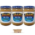thumbnail image 3 of (5 pack) Adams 100% Natural No-Stir Peanut Butter Creamy | 16 Oz, 3 Jars, 3 of 6