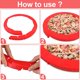 thumbnail image 4 of Protector ajustable para tartas, sin BPA y apto para alimentos, protector de silicona para tartas para hornear, se adapta a platos con borde de 8 a 11,5 pulgadas, apto para lavavajillas. Xemadio WMZL-1693, 4 of 9