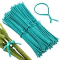 thumbnail image 3 of unbranded  1000 Pcs Wire Tie Cables Electrical Ties Plants Twist Green, 3 of 8