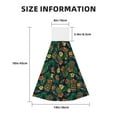 thumbnail image 3 of Disketp Hawaiian Tribal Mask Hanging Kitchen Towel Tie Towels Tea Bar Dish Cloths Dry Towel for Laundry Room Decor (18*14in), 3 of 7