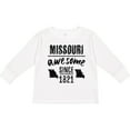 thumbnail image 3 of Inktastic Missouri Awesome Since 1821 Boys or Girls Long Sleeve Toddler T-Shirt, 3 of 5